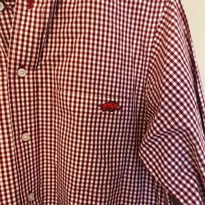Men’s Razorback Collection Dress Shirt
